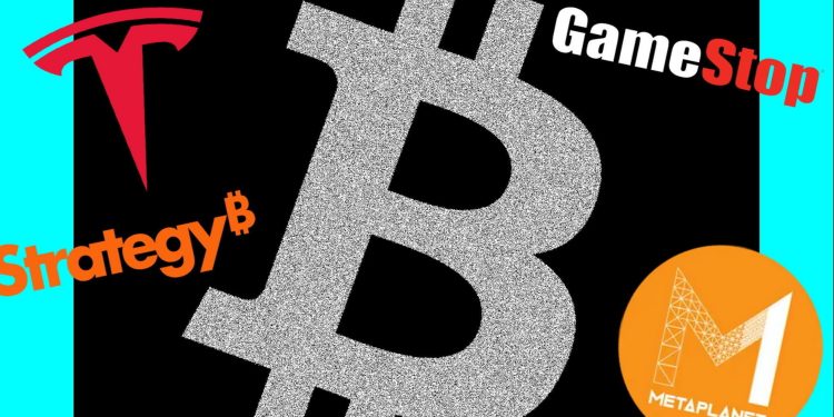 Who are the companies hoarding bitcoin?