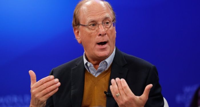 BlackRock’s Larry Fink sounds alarm over rising US red ink