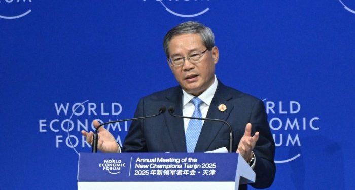 China’s premier vows to ‘open its doors wider’ to trade and tech industry