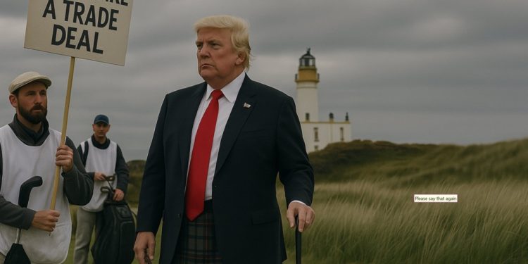 Trump: We will see if we can make deal with EU on Sunday.