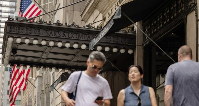 Saks divisive debt reshuffle shows a retail sector under strain
