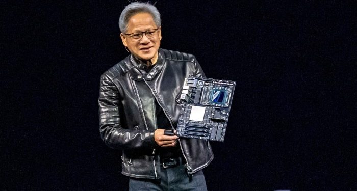 Nvidia becomes first company to reach $4tn in market value