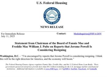 Where is this talk of Powell resigning coming from?