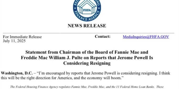 Where is this talk of Powell resigning coming from?