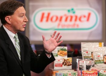 Stocks making the biggest moves midday: NVDA, PSTG, SNOW, HRL