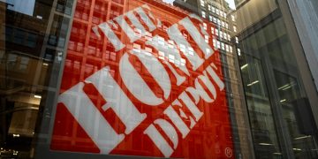 Stocks making the biggest moves midday: HD, INTC, VKTX, NVDA