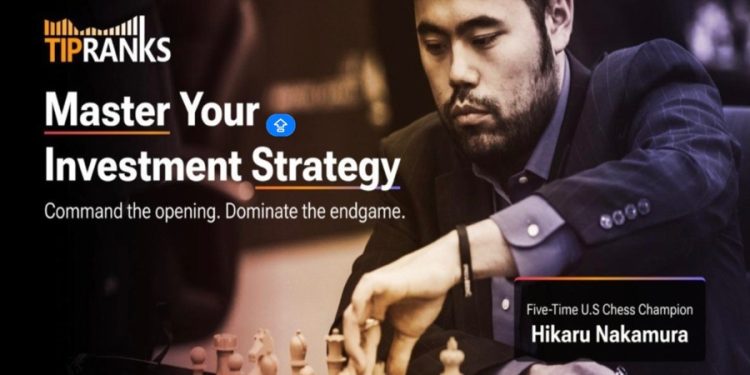 TipRanks to Become Official Sponsor of 5-Time U.S. Chess Champion Hikaru Nakamura