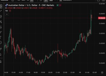 The Australian dollar has jumped alongside the huge surge in full time employment data