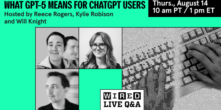 Join Our Next Livestream: What GPT-5 Means for ChatGPT Users