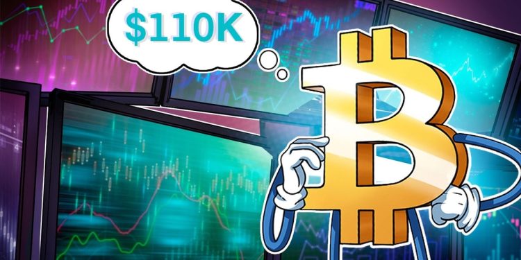 Bitcoin Price Targets Include a Return to Take $110,000 Liquidity
