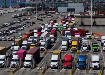 Sales of heavy trucks are falling like the U.S. is headed for a recession