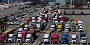 Sales of heavy trucks are falling like the U.S. is headed for a recession