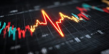 US stock markets start flat and finish flat