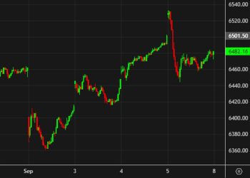 US stocks trim losses late but finish lower on the day and the week