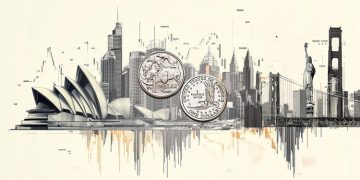 Aussie lower ahead of September PMI data