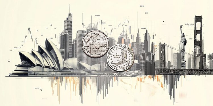 Aussie lower ahead of September PMI data