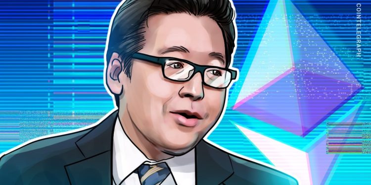 BitMine Buys $1.5B In Ether As Tom Lee Remains Bullish On ETH