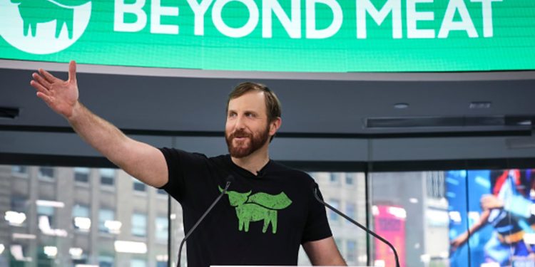 Beyond Meat soars on meme ETF add, Walmart deal
