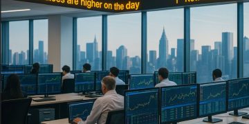 Dow industrial average and S&P close at new record levels.