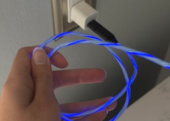 This charging cable fixes my biggest problem with cords (and it glows in the dark)