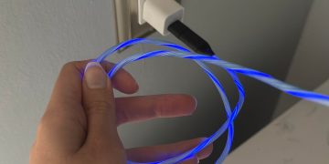 This charging cable fixes my biggest problem with cords (and it glows in the dark)