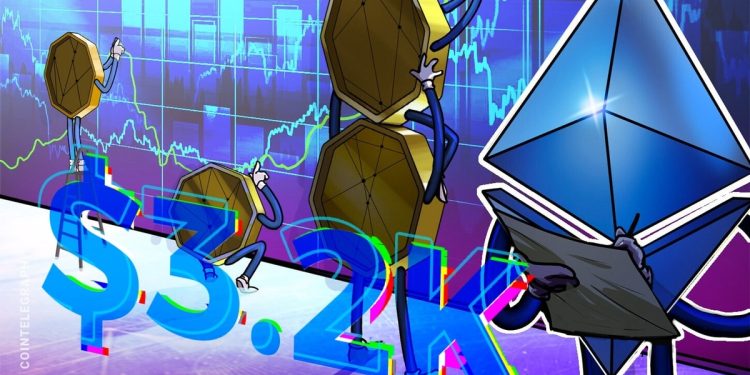 Ether Eyeing $3.2K As Stablecoin Yields Remain Low: Santiment