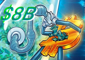Bitcoin ‘Money Vessel’ Amasses $8B, Recovery Lacks ETF Inflows