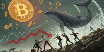 Bitcoin whale dumps $45 million worth of BTC