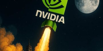 US stock markets jump to the highs of the day as Trump floats selling Nvdia chips to China