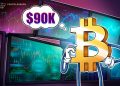 Whipsaw BTC Price Action Puts Shorts on the Chopping Block at $90,000