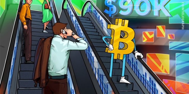 Bitcoin Failure At $90K Driven By Reduced Fed Rate Cut Odds