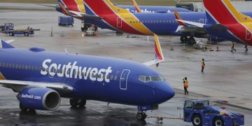 Stocks making the biggest moves midday: LUV, CRCL, HAL