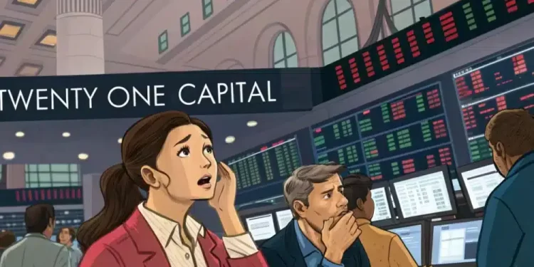 Twenty One Capital’s NYSE debut sees 20% fall – What scared investors?