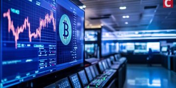 Korea’s Woori Bank Displaying Bitcoin Price in Its Trading Room