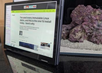 I converted this tiny laptop into a Linux work machine, and it shouldn’t work this well