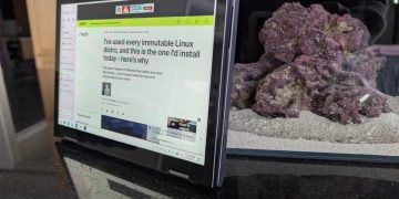 I converted this tiny laptop into a Linux work machine, and it shouldn’t work this well