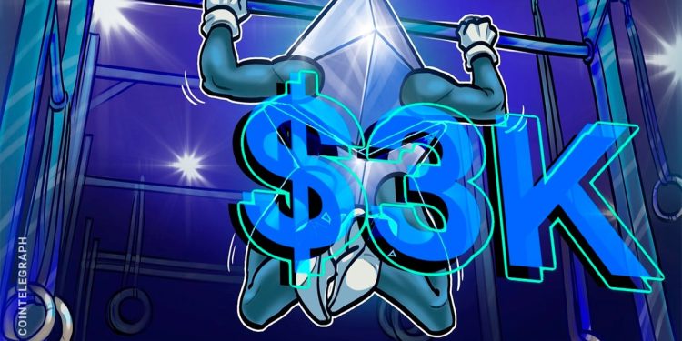 Ethereum Price Remains Bullish Above $3,000: Here’s Why