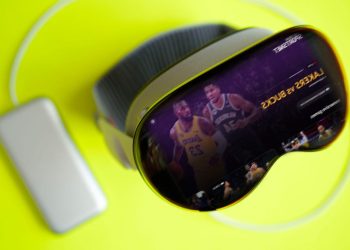 I watched a live NBA game on Apple Vision Pro for 3 hours – it let me down in the best way