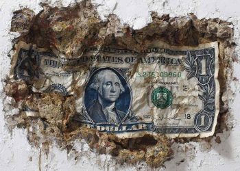 US dollar falls further as gold nears $5000