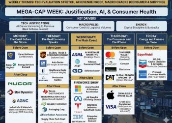 The week ahead: Earnings season shifts into maximum overdrive