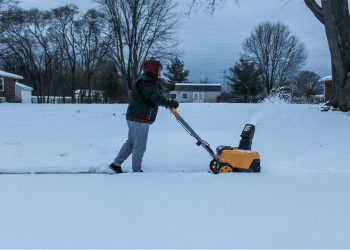 I tested DeWalt’s electric snow blower over the weekend – it put my gas model in the dirt