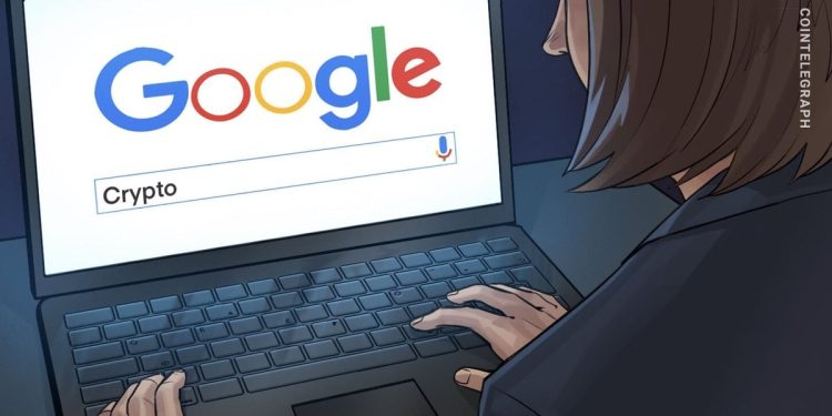 Google Search Interest in ‘Crypto’ Near 1-Year Lows Amid Market Crash