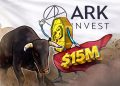 ARK Invest Buys $15M Coinbase Shares After Recent Selling