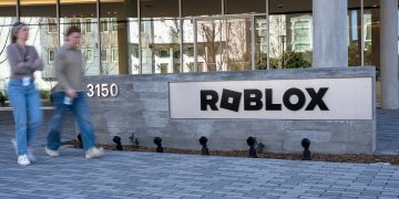 Stocks making the biggest moves midday: AMZN, CNC, RBLX