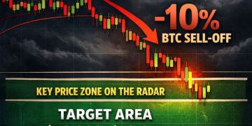 Bitcoin Futures Slide 10% as Order Flow Signals Continued Downside Risk