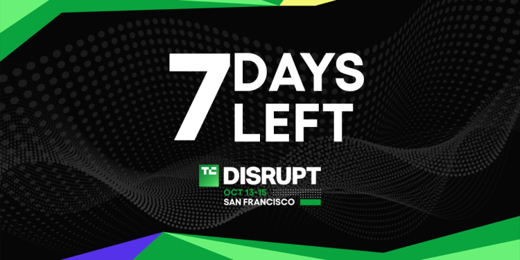 7 days until ticket prices rise for Disrupt 2026