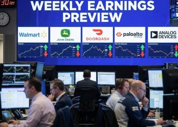 The earnings calendar cools next week but we get a look at the consumer giant