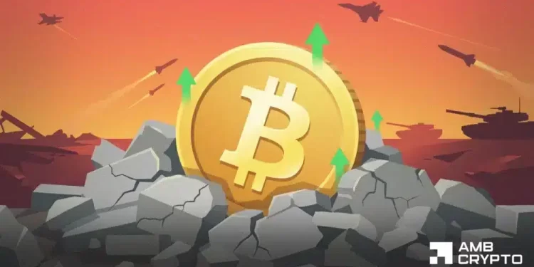 Bitcoin’s rally meets Iran-Israel war: Traders fear a 2022-style crash