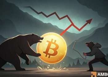 46% of Bitcoin’s supply is now underwater: Will BTC’s losses keep mounting?