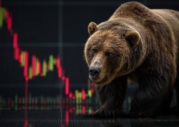 Nasdaq falls below 21,000 for the first time since August. TSLA shares down more than 3%